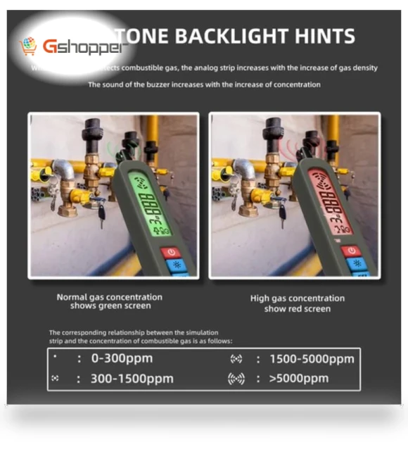 Combustible Gases Leak Detector — Gas Safety Equipment, BSIDE