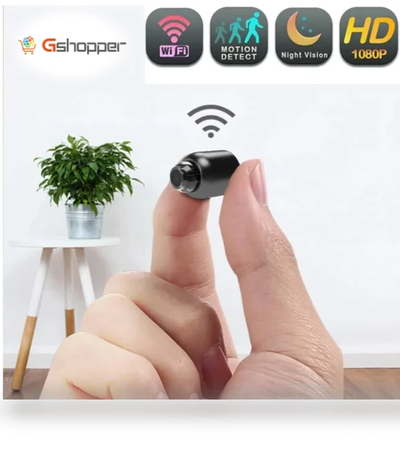 Compact 1080P HD WIFI Camera — Smart Home Security