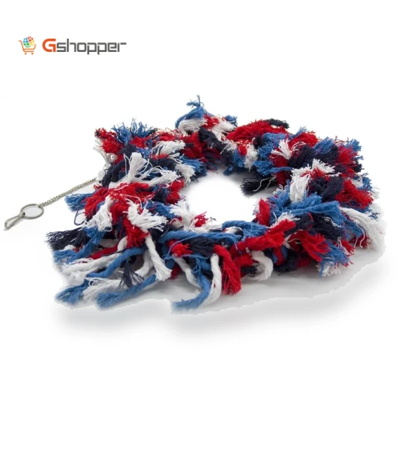 Cotton Rope Ring Swing for Birds — Toys