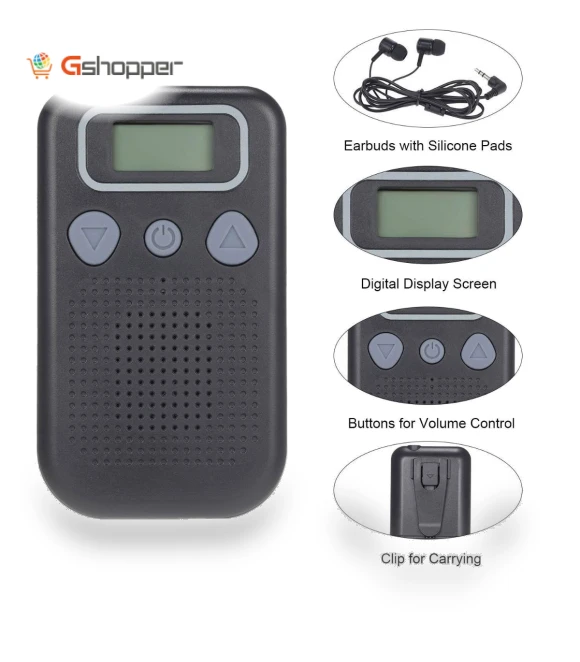 Digital Display Mobile Hearing Aid Sound Amplifier — Hearing Support