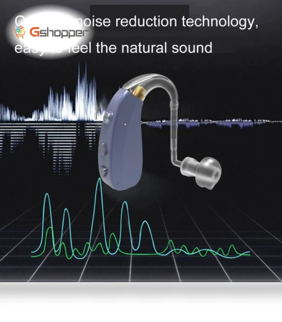 Digital rechargeable hearing aid sound amplifier — Hearing Support