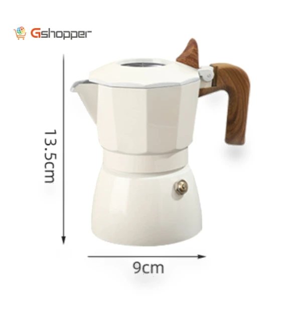 Double Valve Moka Pot Espresso Machine — Stovetop Moka Pots