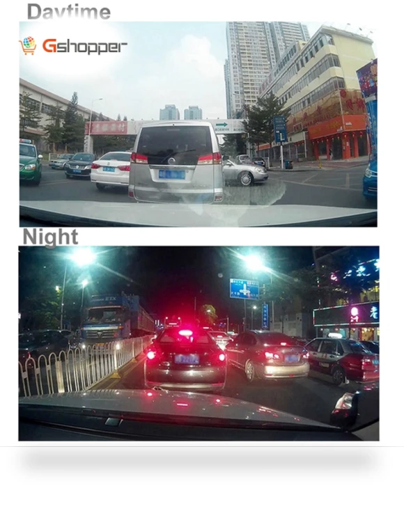 Dual Camera HD Infrared Night Vision Car Recorder — Rearview Cameras for Cars
