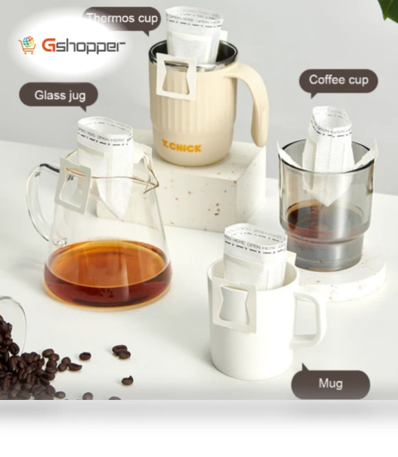 Hanging Ear Coffee Filter Paper — Coffee Filters