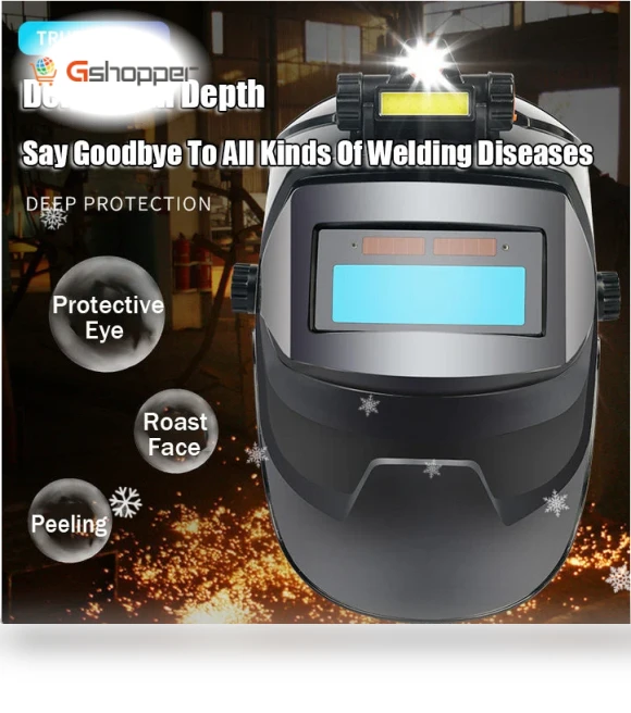 Head-mounted Lightweight Protective Mask — Welding Helmets