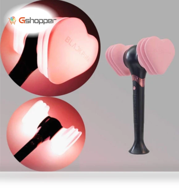 Heart Shaped/Hammer Kpop Lamp Concert Lamp — Black Light