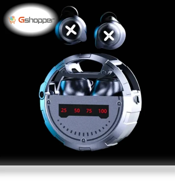 High Efficiency Wireless Earbuds — In-Ear Headphones