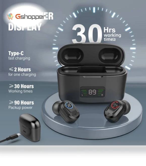 In-Ear Moving Iron Performance Digital Display Sound Amplifier Hearing Aid Headphones — Audio Gear
