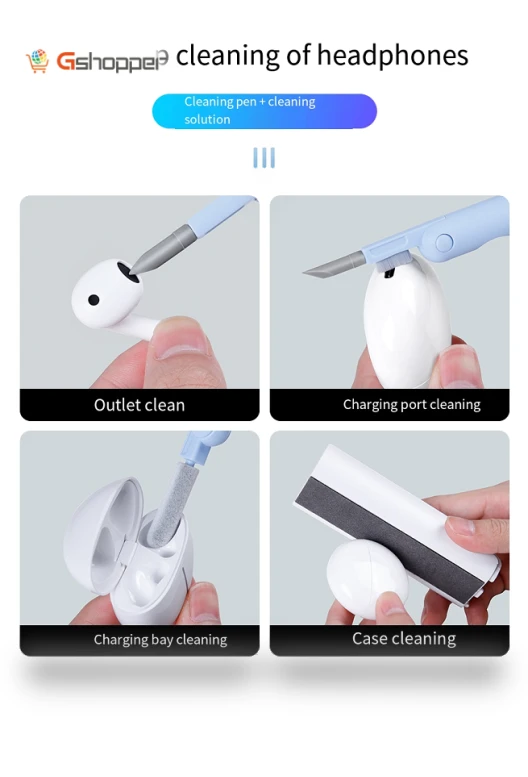 Keyboard Cleaning Brush — Compressed Air, XUNDI
