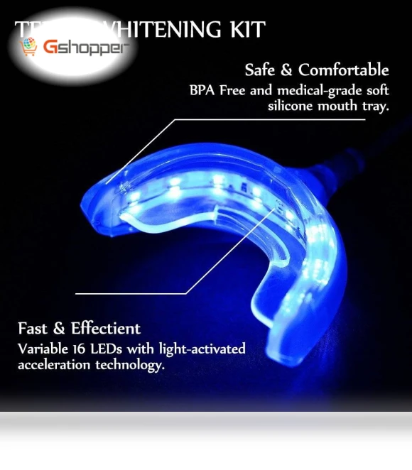 LED Blue Light Dental Tray Set — Lights