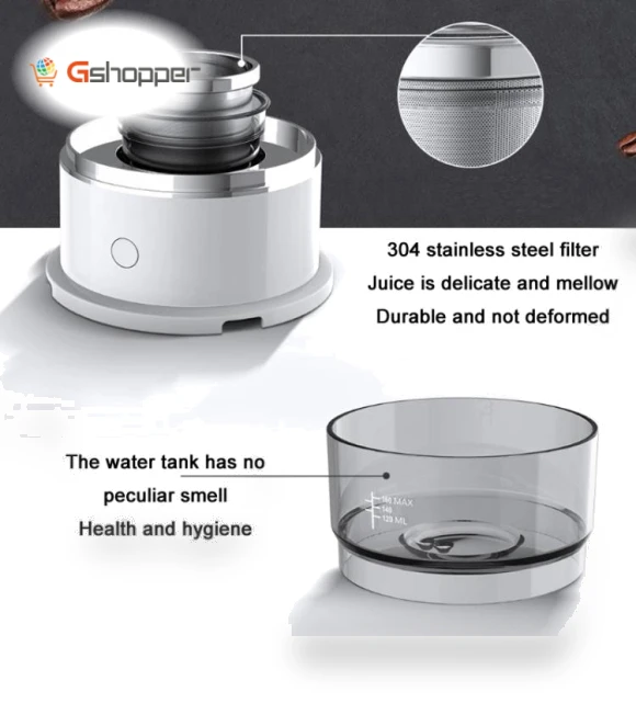 Mini Portable Drip Coffee Machine — Single-Cup Coffee Makers