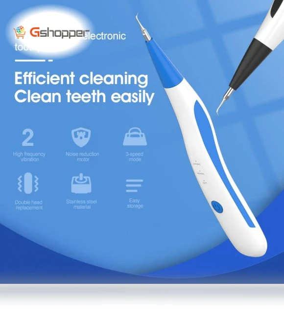 Multifunctional Electronic Toothpick Teeth Cleaning Tool — Picks