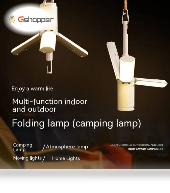 Multifunctional Folding Camping Light — Lanterns