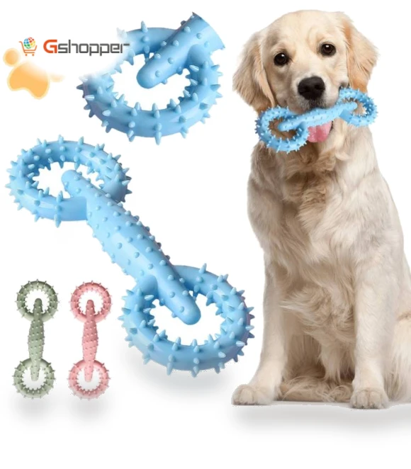 Pet Pull Ring Teething Stick Toy — Chew Toys