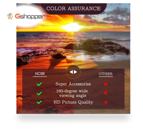 Portable Projector Screen Stand Outdoor — Home Theater Projectors, HOIN