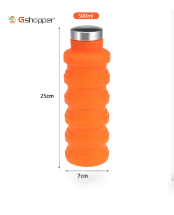 Portable Silicone Water Bottle — Hydration Essentials