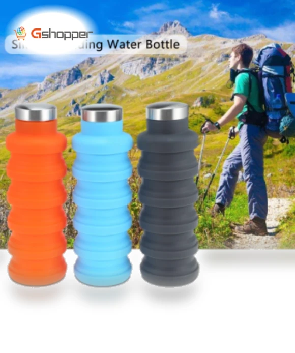 Portable Silicone Water Bottle — Hydration Essentials