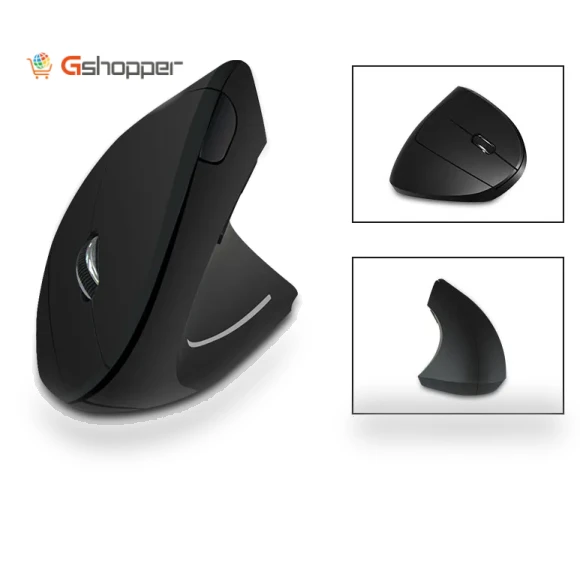 Rechargeable Vertical Wireless Mouse — Mouse Pads