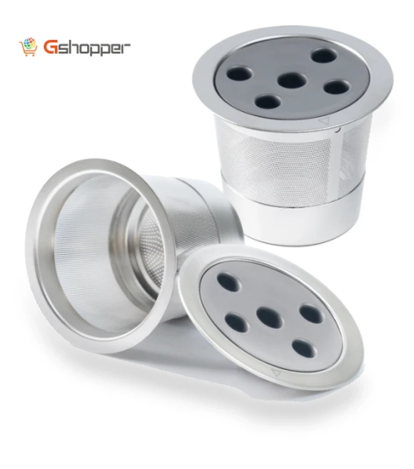 Reusable Stainless Steel Filter Cup — Permanent