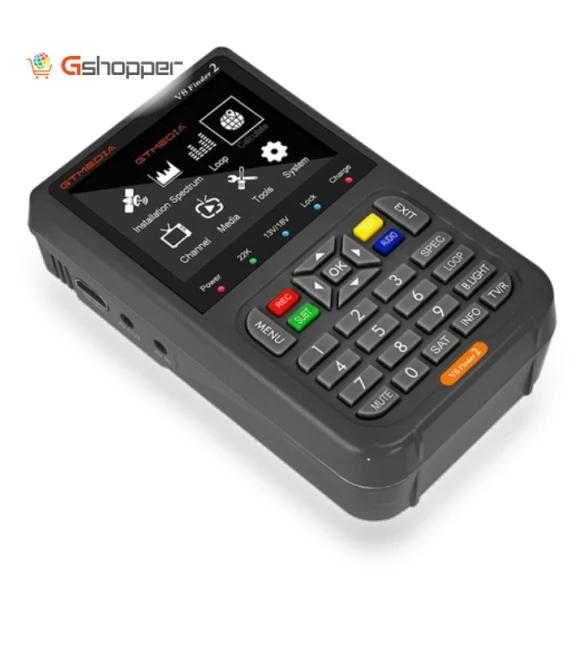 Satellite Finder Digital FTA DVB-S/S2/S2X Signal Measuring Meter Detector Receiver — Satellite Finders, GTMEDIA