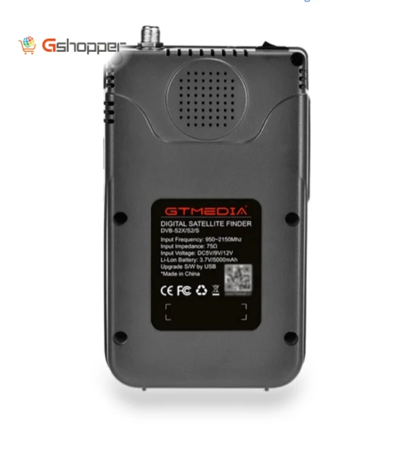 Satellite Finder Digital FTA DVB-S/S2/S2X Signal Measuring Meter Detector Receiver — Satellite Finders, GTMEDIA