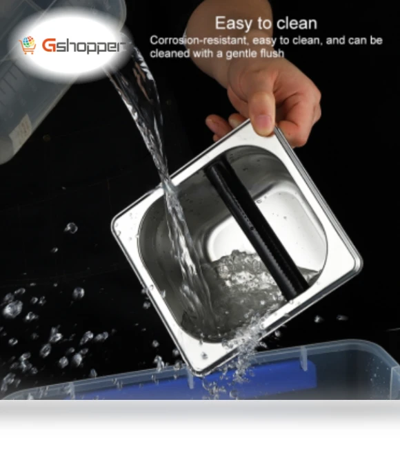 Stainless Steel Coffee Grounds Bucket — Coffee Pod Holders
