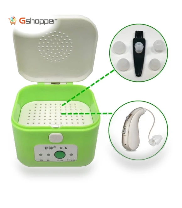 Timed drying box for hearing aids — Hearing Aid Dryers