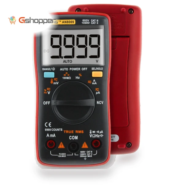 True RMS NCV Digital Multimeter — Electrical Testers, ANENG