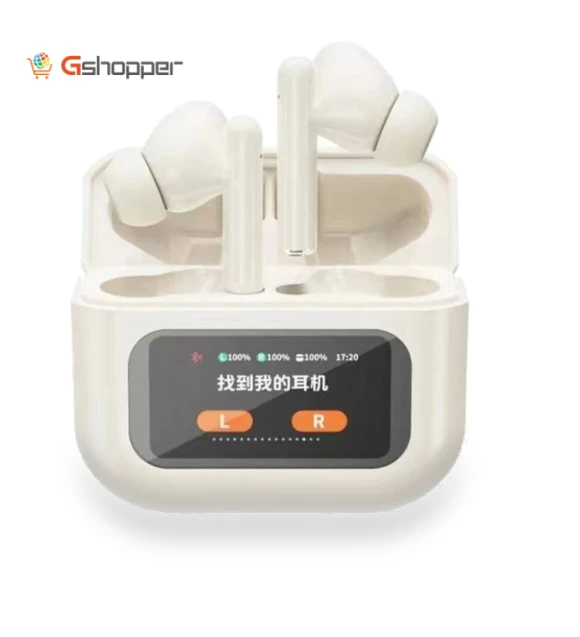 TWS Bluetooth Earphone with LED Touch Screen — In-Ear Headphones