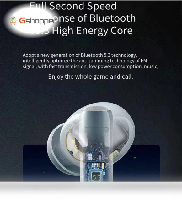 TWS Earbuds with ANC and Low Gaming Latency — In-Ear Headphones, EDIFIER