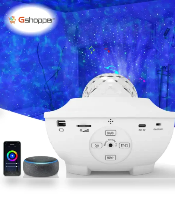 Wifi Projector Light Starry Auto Lighting System — Outdoor Light Projectors