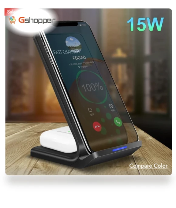 Wireless Charger Stand — Chargers