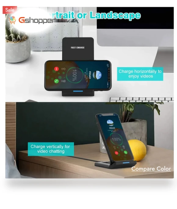 Wireless Charger Stand — Chargers