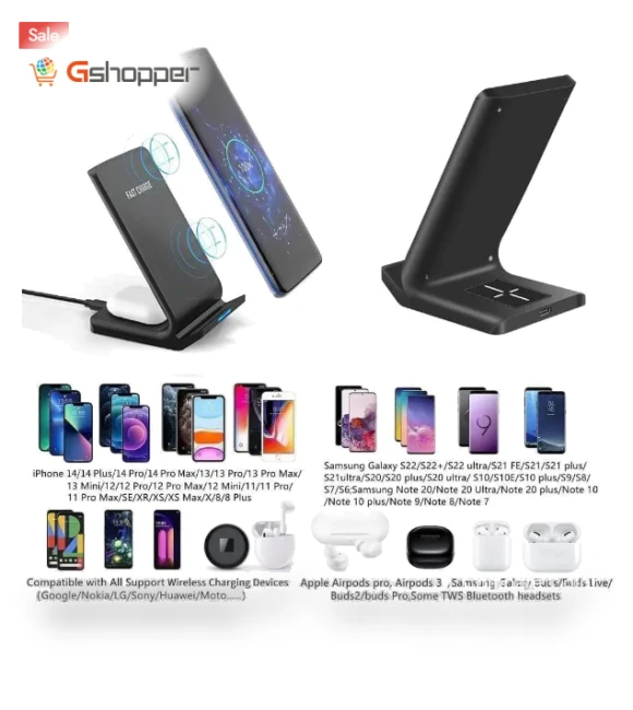Wireless Charger Stand — Chargers