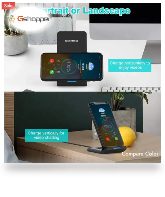 Wireless Charger Stand — Chargers
