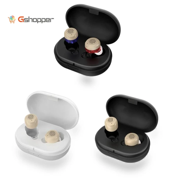 Wireless Magnetic Rechargeable Bluetooth Hearing Aid Sound Amplifier — Hearing Support