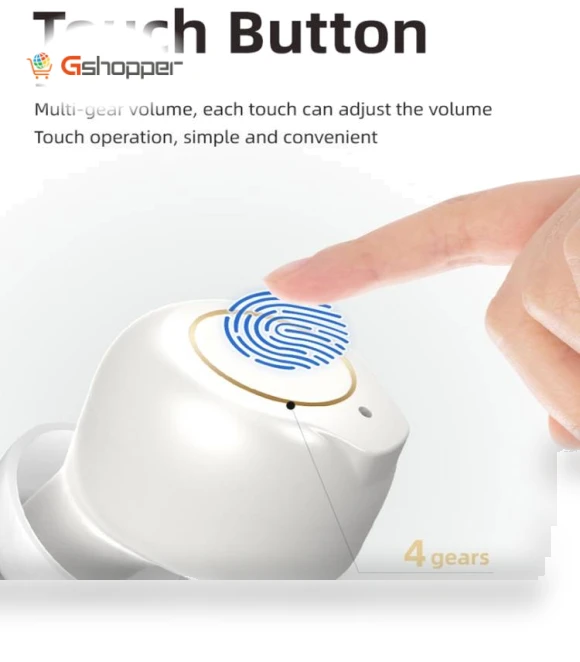 Wireless Magnetic Rechargeable Bluetooth Hearing Aid Sound Amplifier — Hearing Support