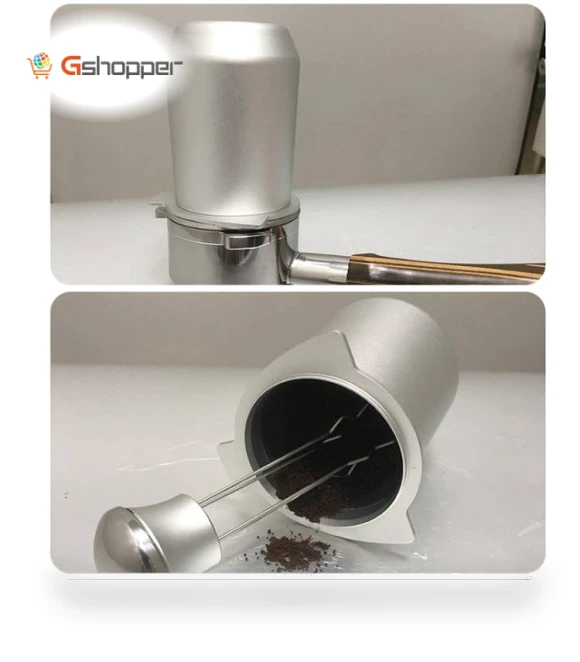 Alloy Coffee Powder Receiving Cup — Coffee & Espresso Machine Components