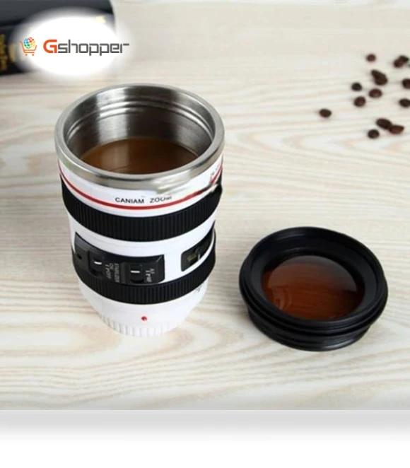 Camera Lens Cup Mug — Cups, Caniem