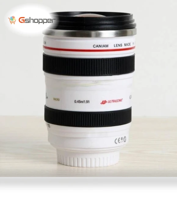 Camera Lens Cup Mug — Cups, Caniem