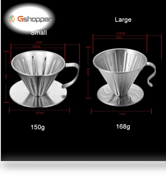 Double-layer stainless steel coffee filter — Coffee Filters