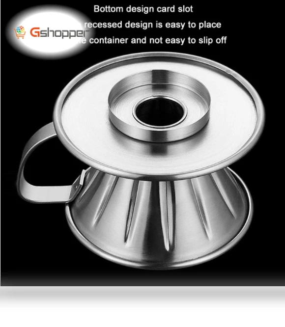 Double-layer stainless steel coffee filter — Coffee Filters