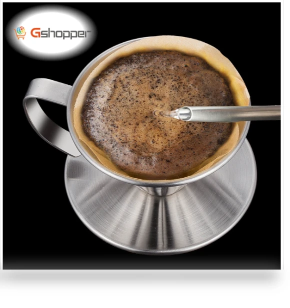 Double-layer stainless steel coffee filter — Coffee Filters