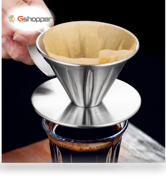 Double-layer stainless steel coffee filter — Coffee Filters