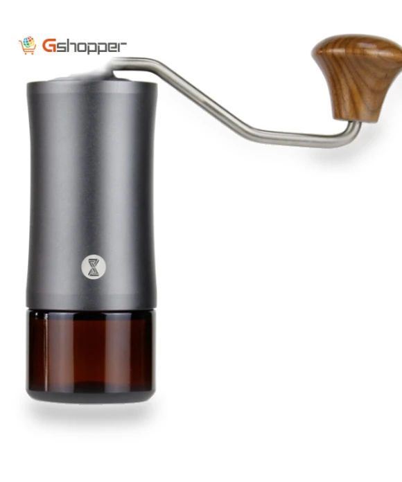 Dual Shaft Hand Crank Coffee Bean Grinder — Hand Coffee Grinders