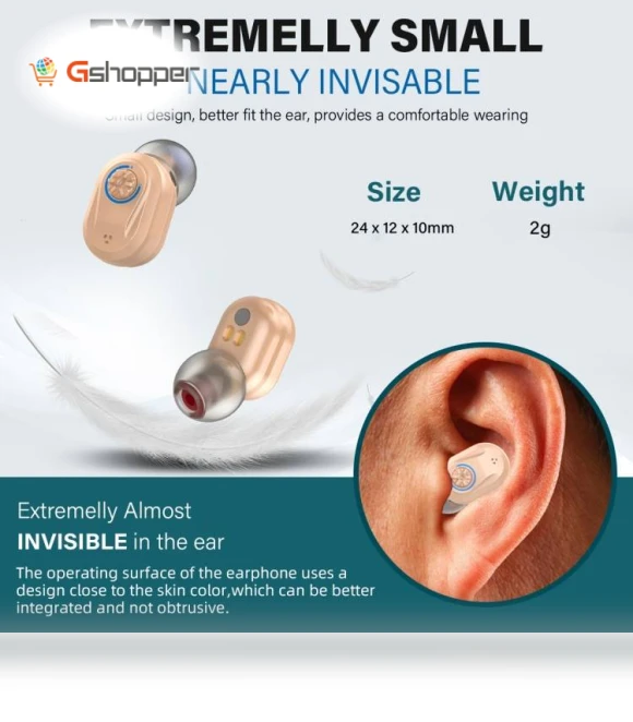 Elderly Sound Amplifier Auxiliary Hearing Device — Hearing Support