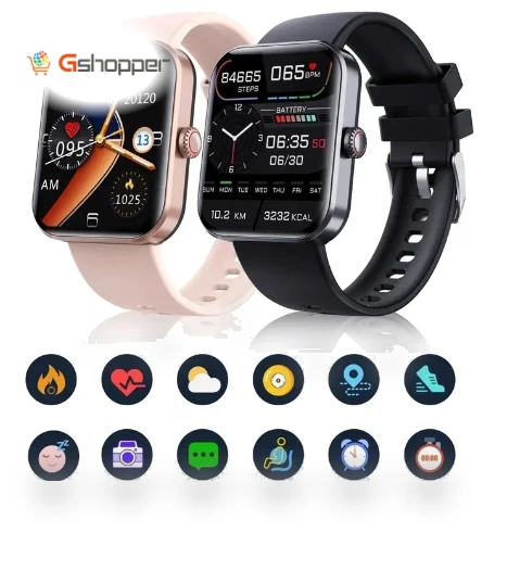 Fashion Watch with Health Monitoring — Smartwatches
