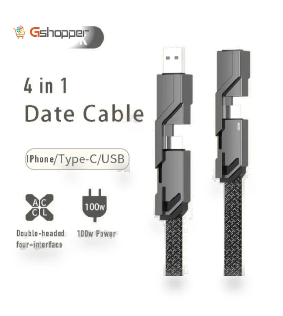 Flat Braided Anti-tangle Charger Cable — Charging Solutions