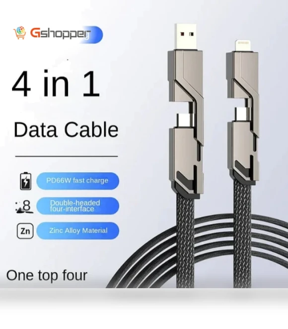 Flat Braided Anti-tangle Charger Cable — Charging Solutions