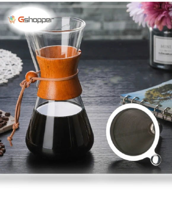 Heat-resistant glass coffee pot — Coffee Makers